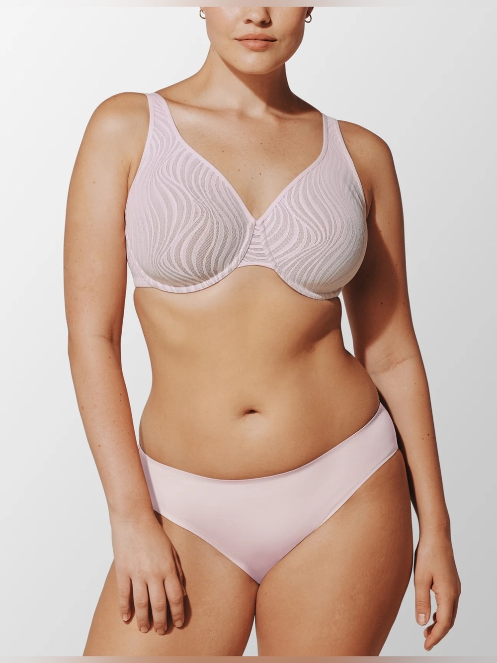 Third Love 24/7® Classic Smooth Lace Minimizer Bra - Taupe